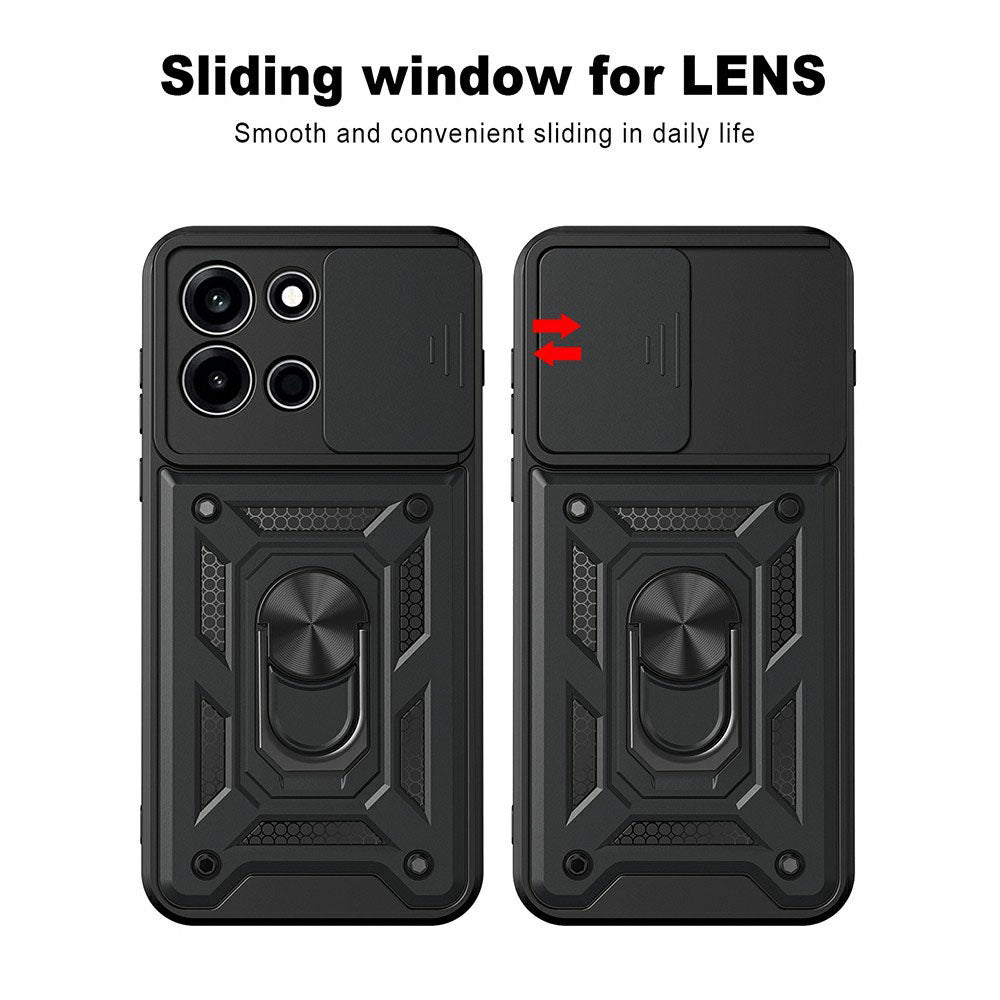 Case for OnePlus Nord 6, Techsuit, CamShield, Black