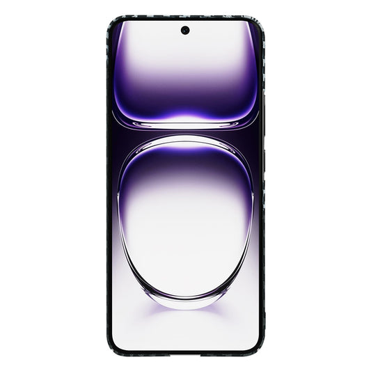 Case for Oppo Reno12, Techsuit, Carbonite FiberShell, Black Gray