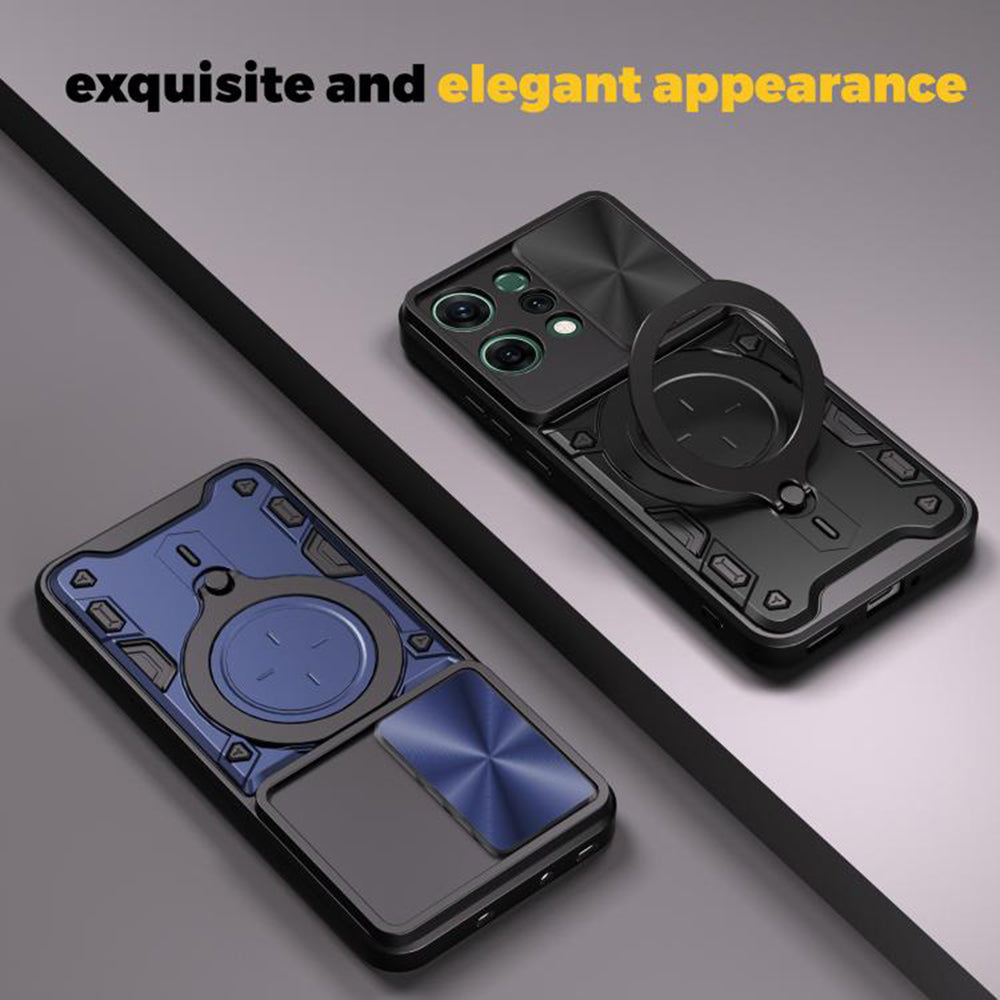 Case for Oppo Reno14, Techsuit, CamGuard Pro, Blue