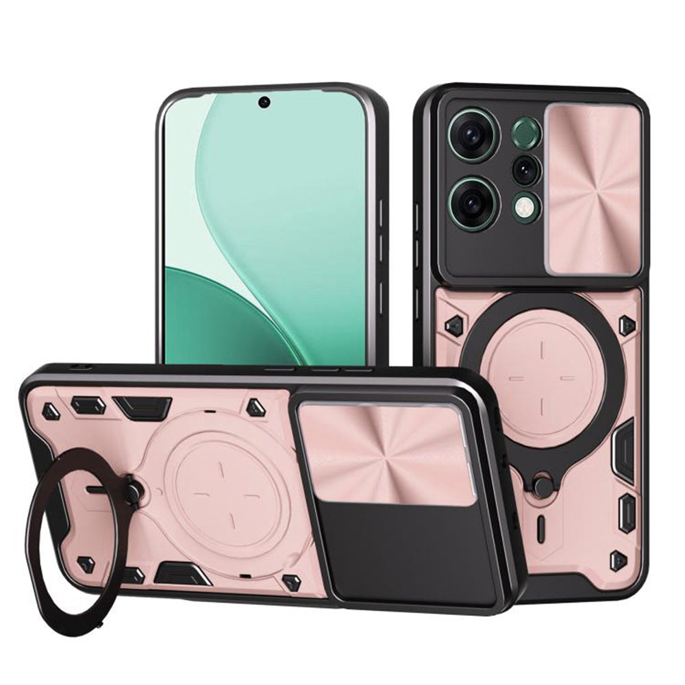Case for Oppo Reno14, Techsuit, CamGuard Pro, Pink
