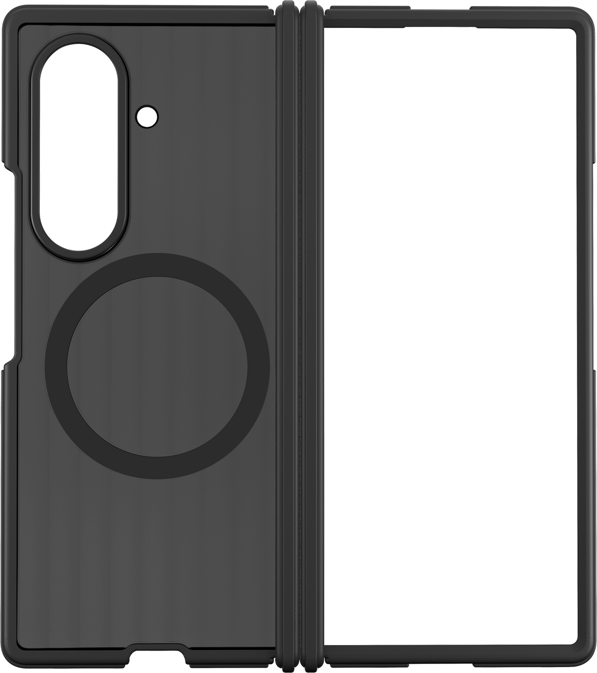 Case for Samsung Galaxy Z Fold8 Ultra F976, Hybrid Shield Magnet Case, Black GP-FPF976YCBBW