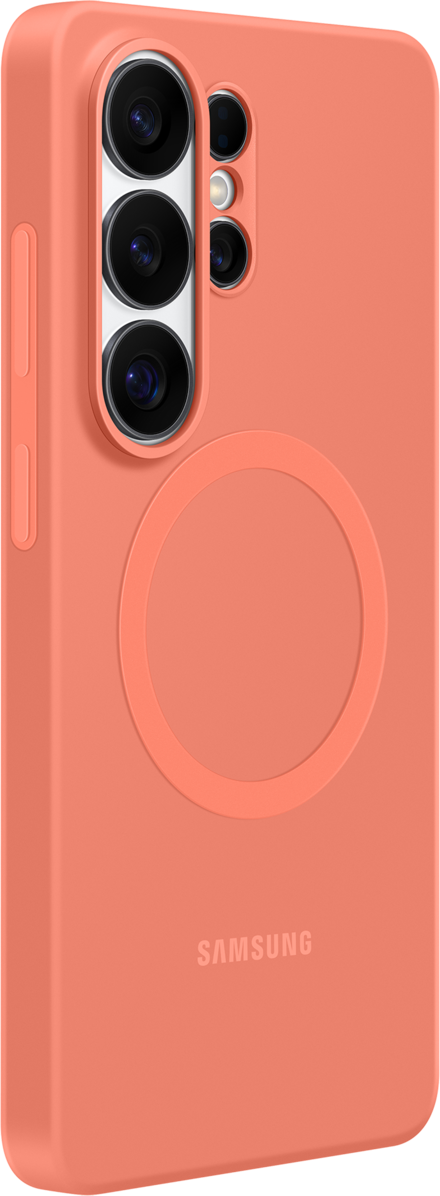 Case for Samsung Galaxy S26 Ultra S948, Silicone Magnet Case, Red EF-ES948COEGWW