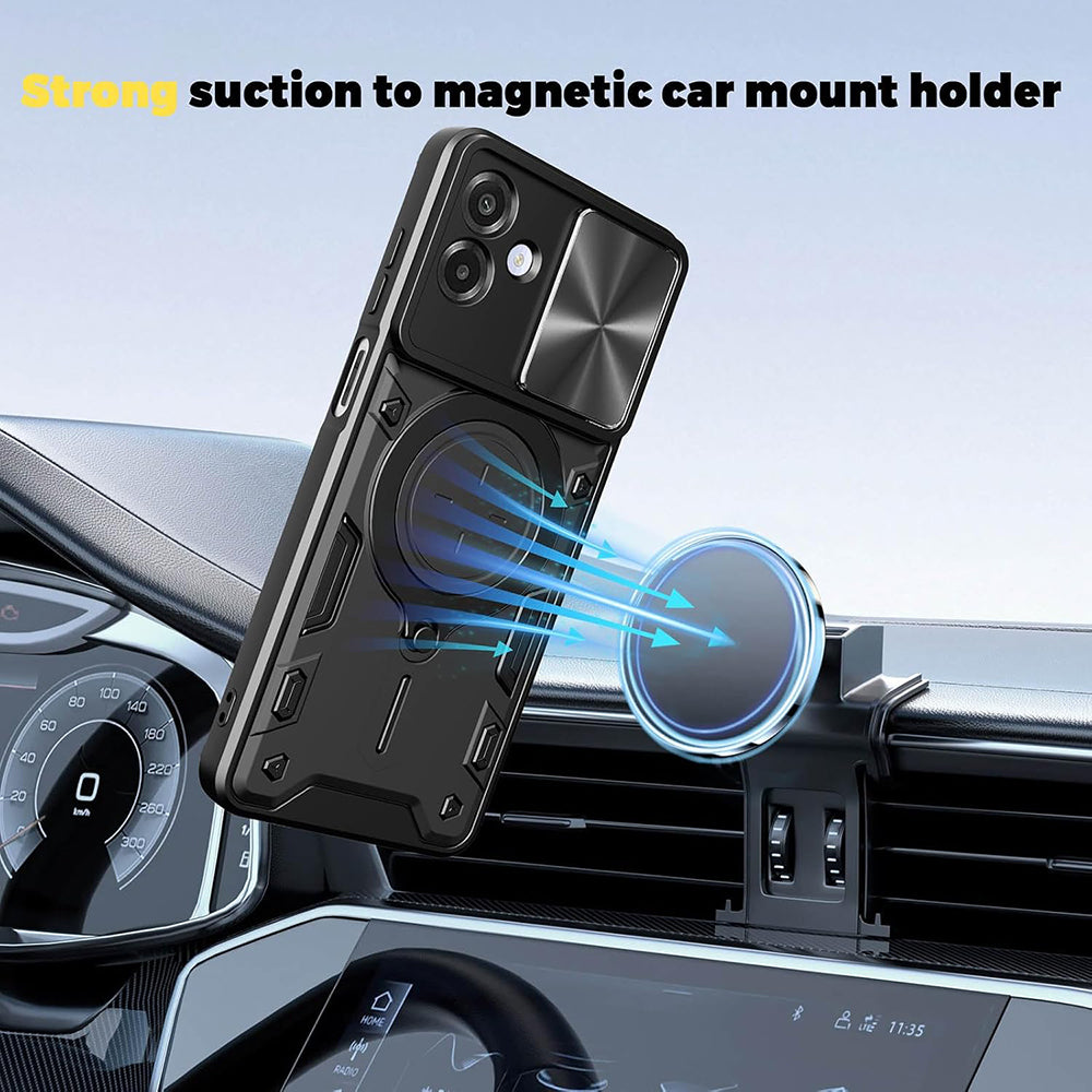 Case for Samsung Galaxy A07 4G A075, Techsuit, CamGuard Pro, Pink