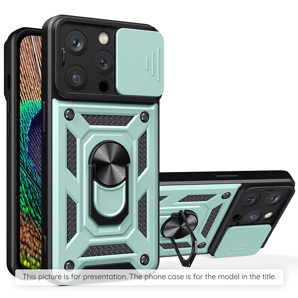 Case for Samsung Galaxy A18 5G A186 / A18 4G A185 / F17 / M17 / A17 4G A175, Techsuit, CamShield, Green