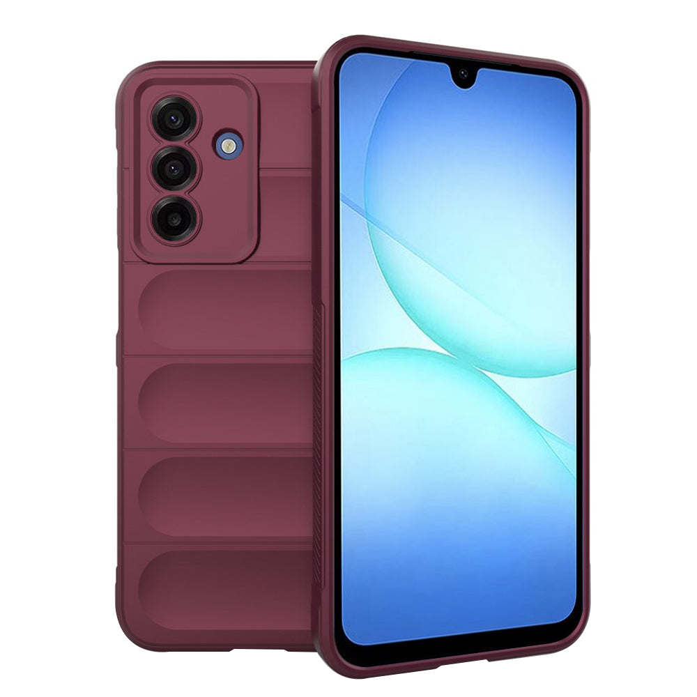 Case for Samsung Galaxy A17 5G A176, Techsuit, Magic Shield, Burgundy