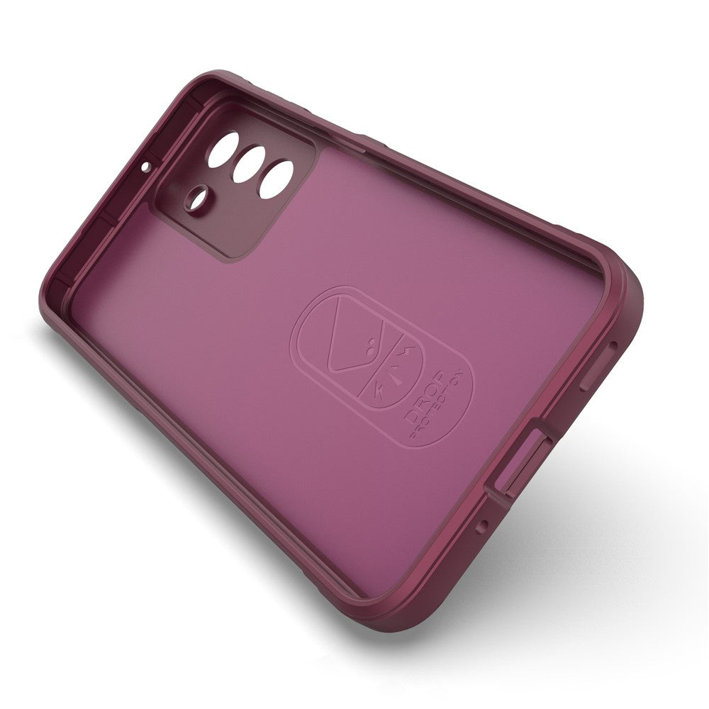 Case for Samsung Galaxy A17 5G A176, Techsuit, Magic Shield, Burgundy
