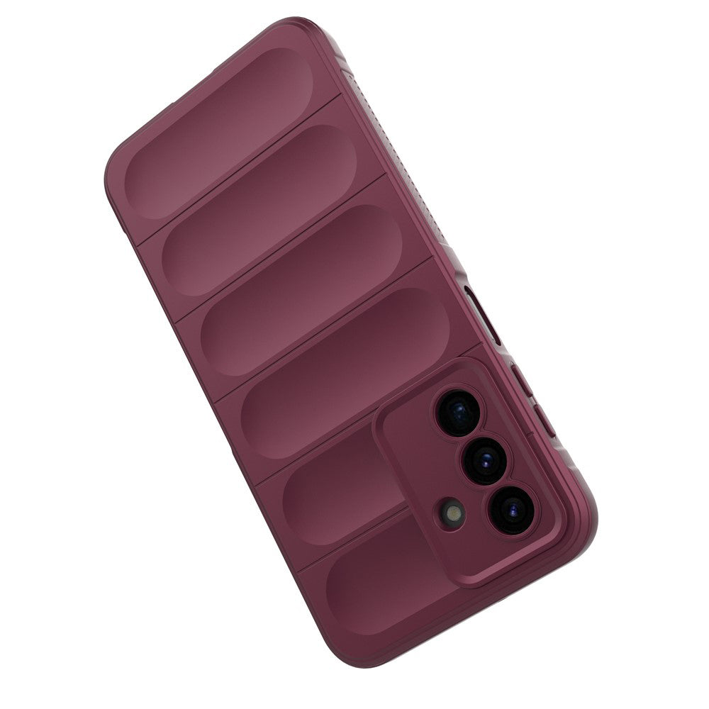 Case for Samsung Galaxy A17 5G A176, Techsuit, Magic Shield, Burgundy