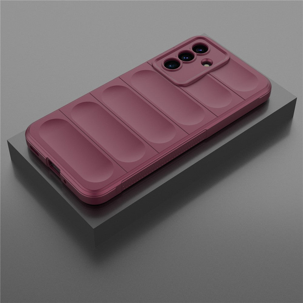 Case for Samsung Galaxy A17 5G A176, Techsuit, Magic Shield, Burgundy