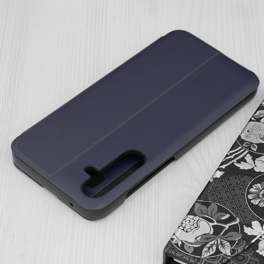 Case for Samsung Galaxy A35 5G A356, Techsuit, eFold, Dark Blue