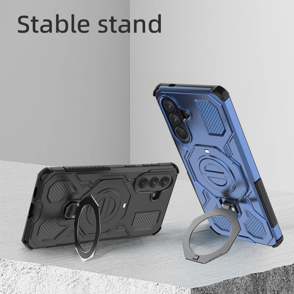 Case for Samsung Galaxy A37 5G, Techsuit, Carbon Shield Pro, Blue