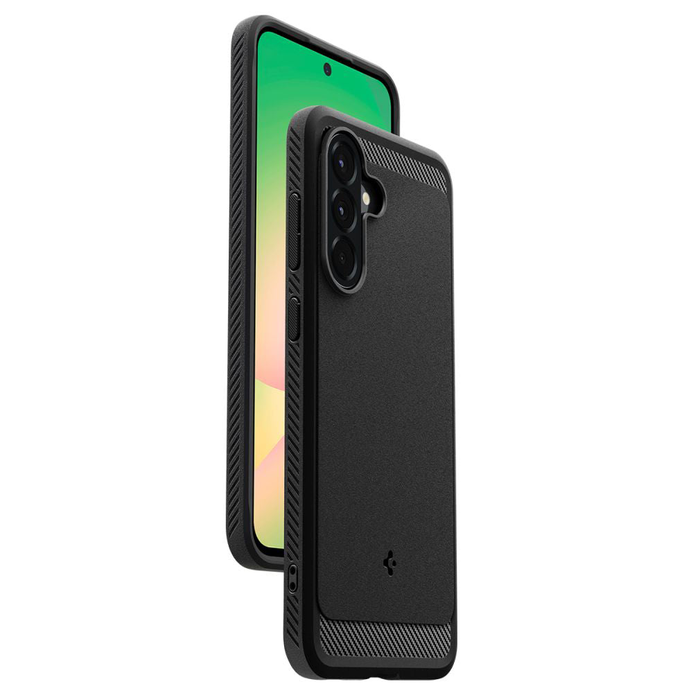 Case for Samsung Galaxy A56 A566, Spigen, Rugged Armor, Black ACS09225