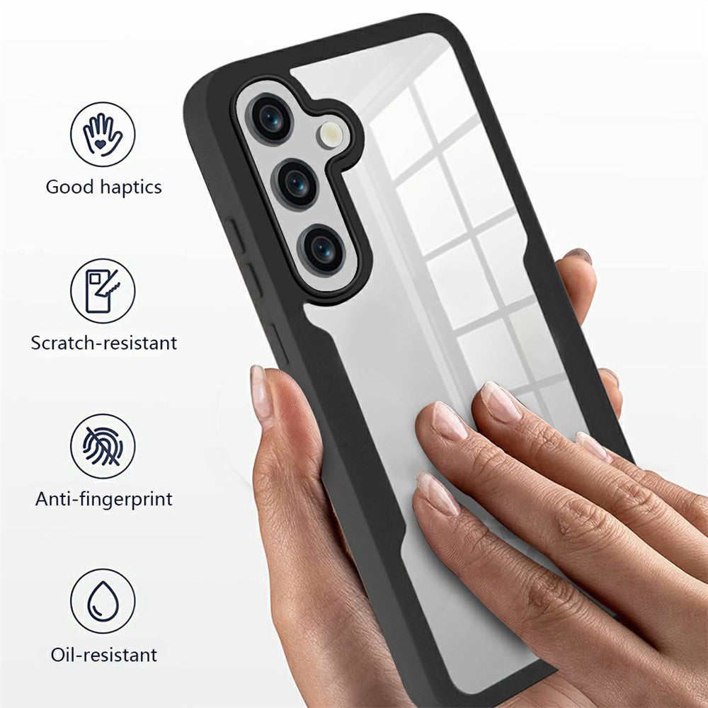 Case for Samsung Galaxy A57 5G, Techsuit, ColorVerse 360, Black
