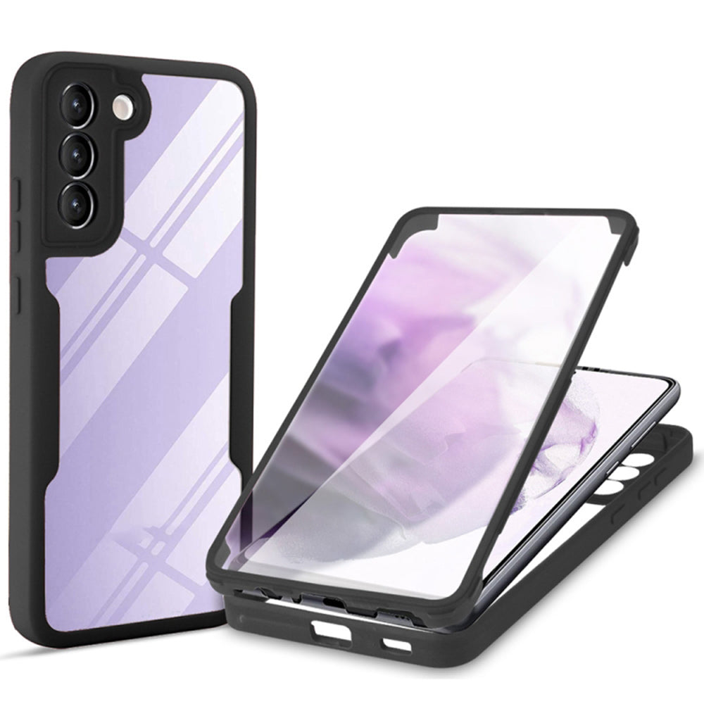 Case for Samsung Galaxy S21 FE 5G G990, Techsuit, ColorVerse 360, Black