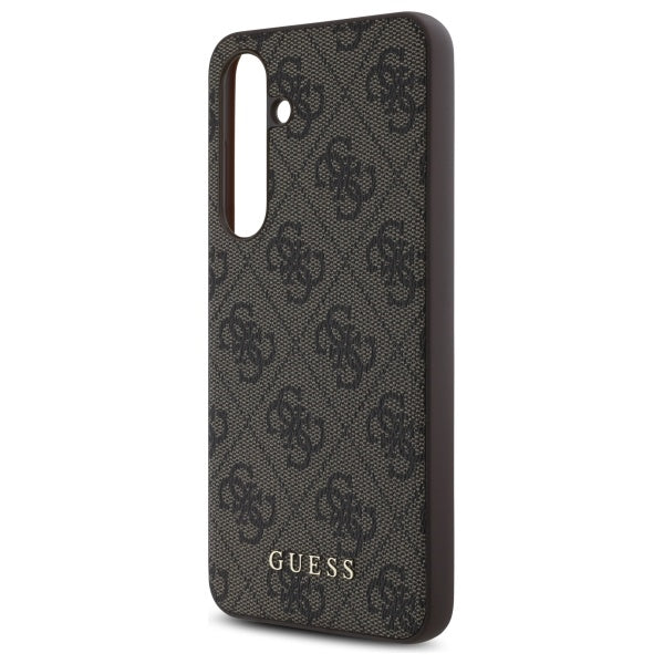 Case for Samsung Galaxy S24 FE S721, Guess, 4G Classic, Brown