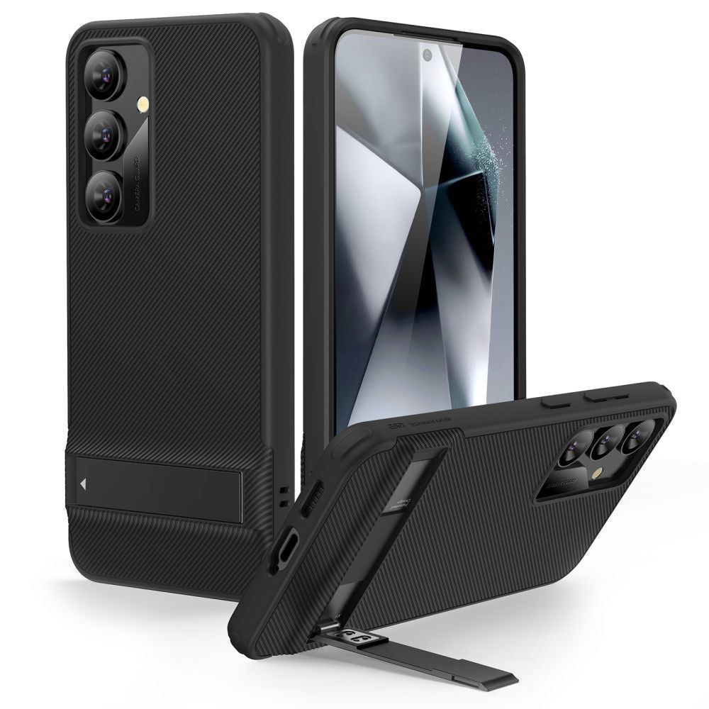 Case for Samsung Galaxy S24+ S926, ESR, Air Shield Boost Kickstand, Black