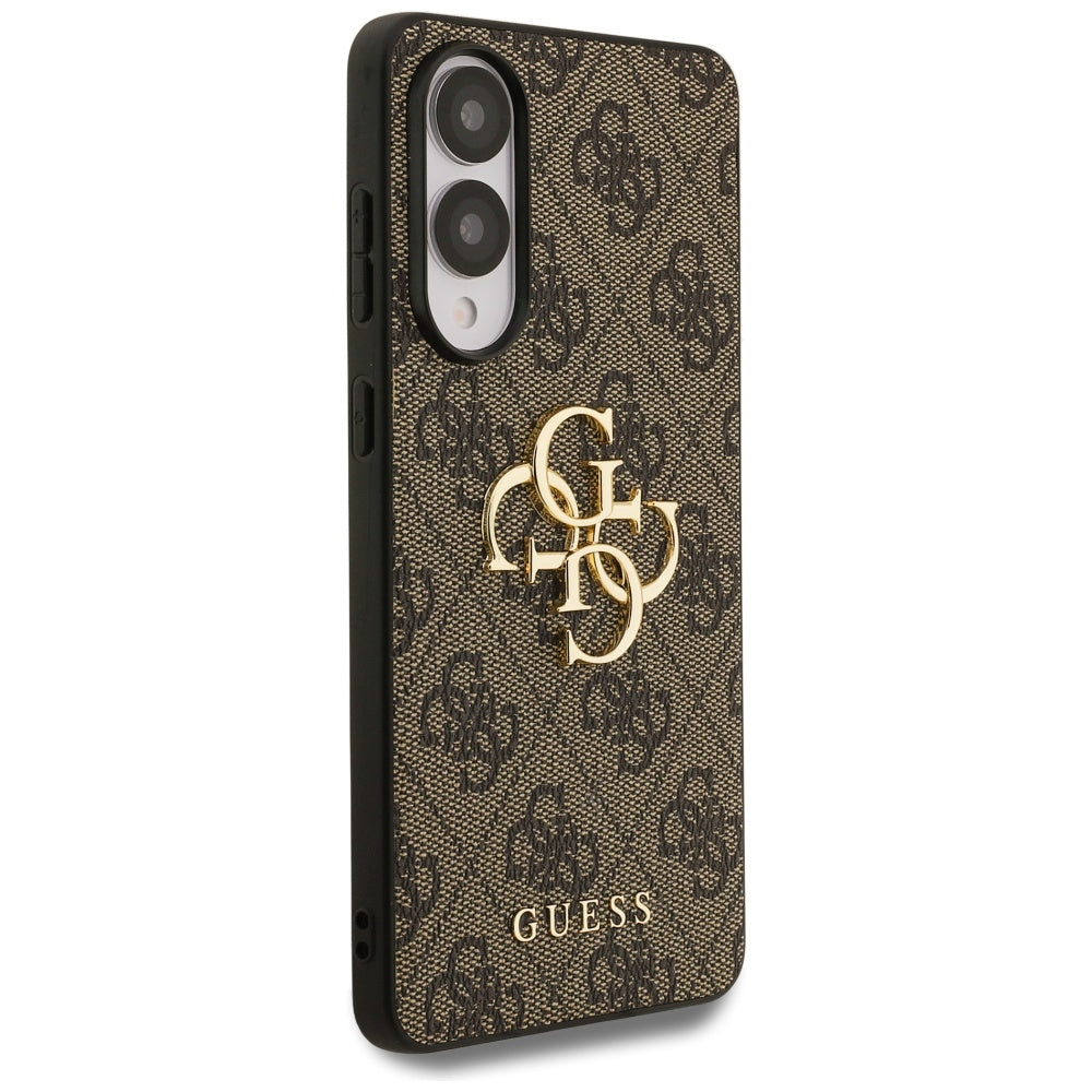 Case for Samsung Galaxy S25 Edge S937, Guess, Big 4G Logo Classic, Brown