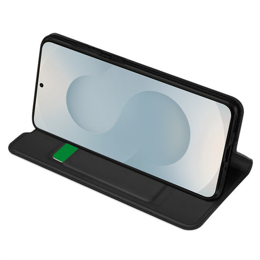 Case for Samsung Galaxy S25 Edge S937, Techsuit, Magskin Book, Black