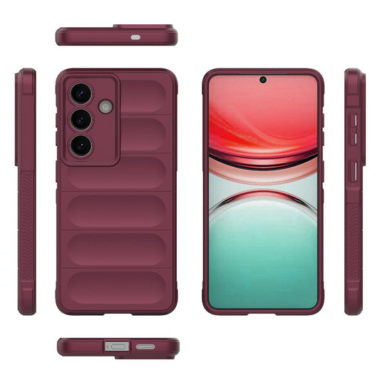 Case for Samsung Galaxy S26, Techsuit, Magic Shield, Burgundy