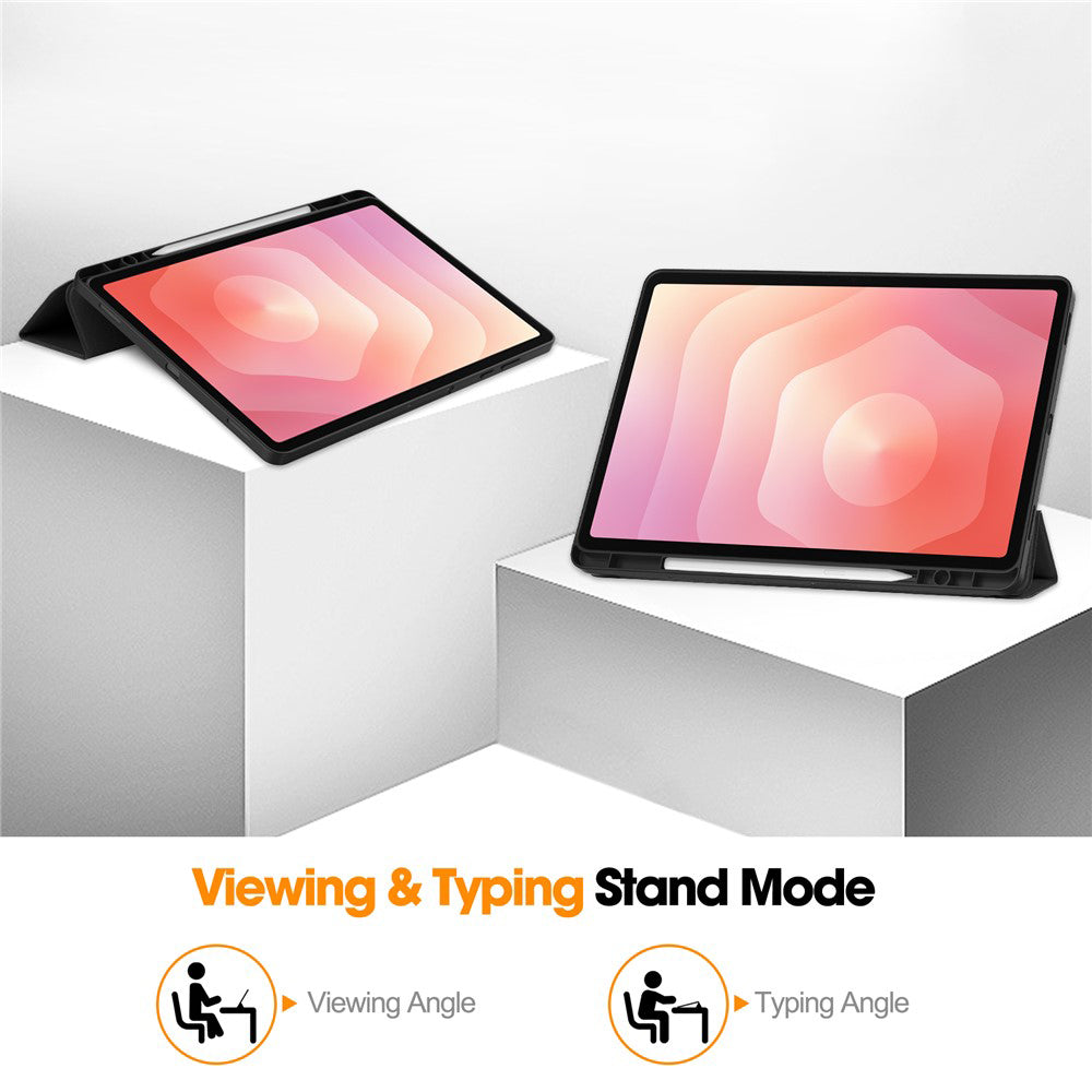 Case for Samsung Galaxy Tab S12 Plus, Techsuit, Flex Trifold, Blue