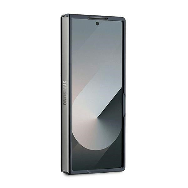 Case for Samsung Galaxy Z Fold6 F956, Karl Lagerfeld, Saffiano Karl & Choupette Metal, Black