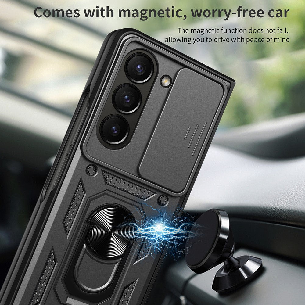Case for Samsung Galaxy Z Fold8 Ultra F976 / Z Fold7 F966, Techsuit, CamShield, Green