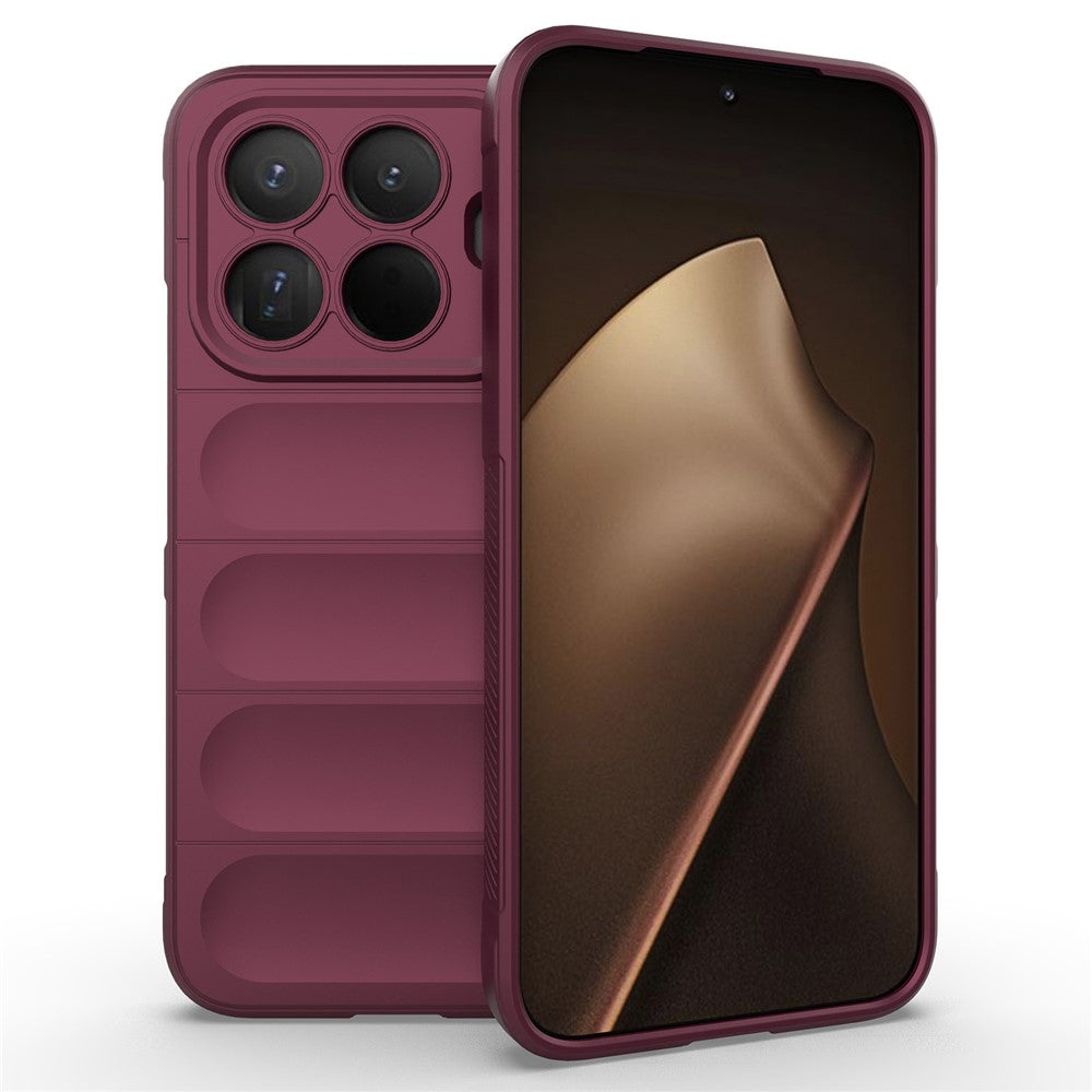Case for Xiaomi 15T Pro, Techsuit, Magic Shield, Burgundy