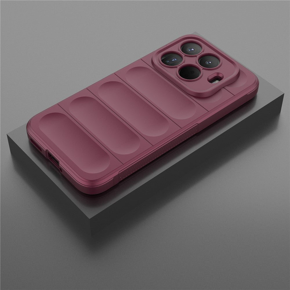 Case for Xiaomi 15T Pro, Techsuit, Magic Shield, Burgundy