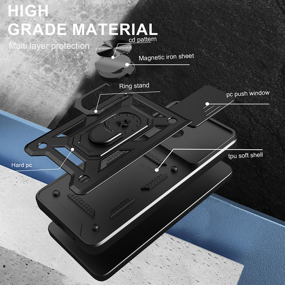 Case for Xiaomi 15T, Techsuit, CamShield, Gold