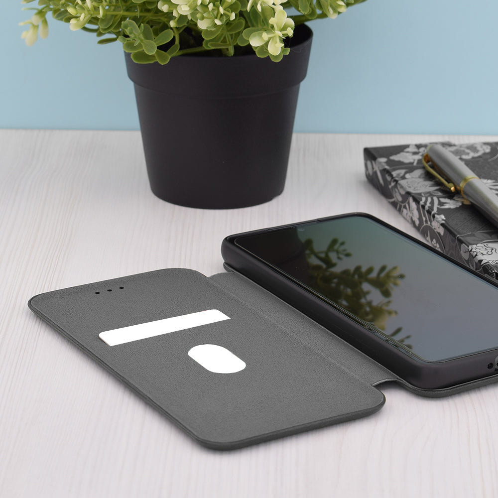 Case for Xiaomi Poco C75 / Redmi 14C, Techsuit, Safe Wallet Plus, Black