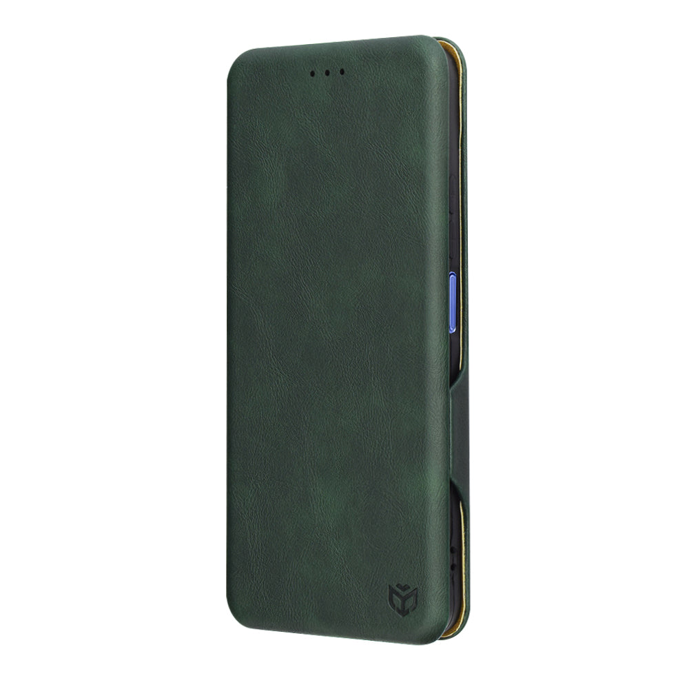Case for Xiaomi Poco C75 / Redmi 14C, Techsuit, Safe Wallet Plus, Green
