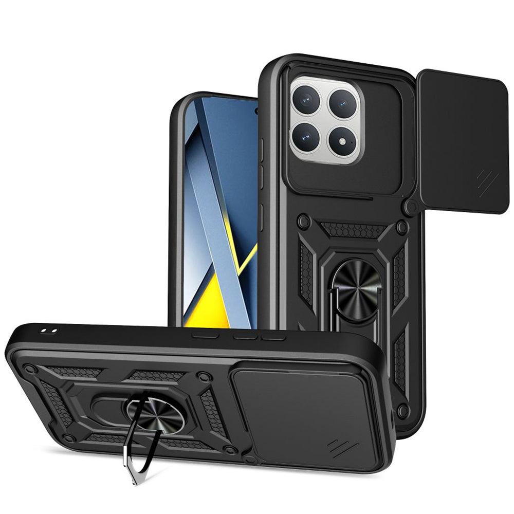 Case for Xiaomi Poco F8 Pro, Techsuit, CamShield, Black