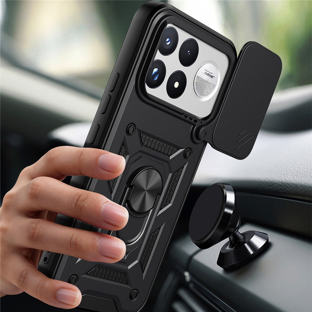 Case for Xiaomi Poco F9 Ultra, Techsuit, CamShield, Black