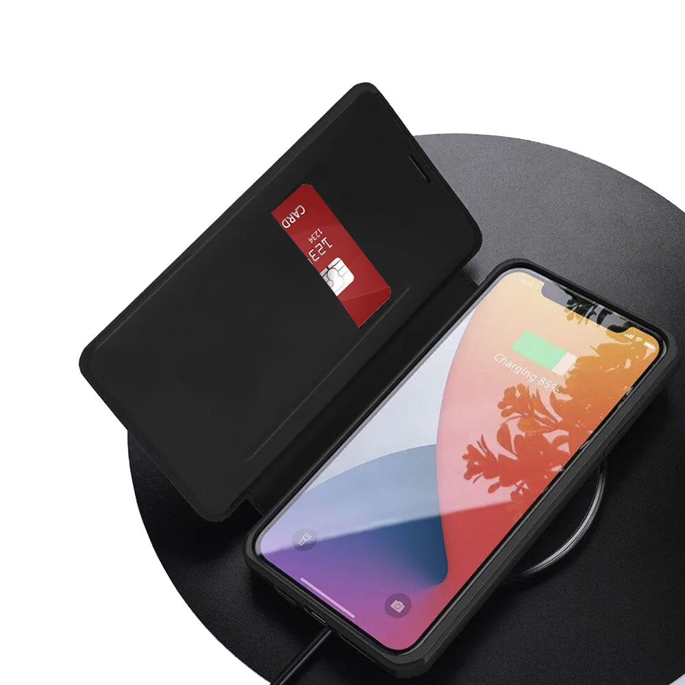 Case for Xiaomi Poco X8 Pro Max, Techsuit, Magskin Book, Black