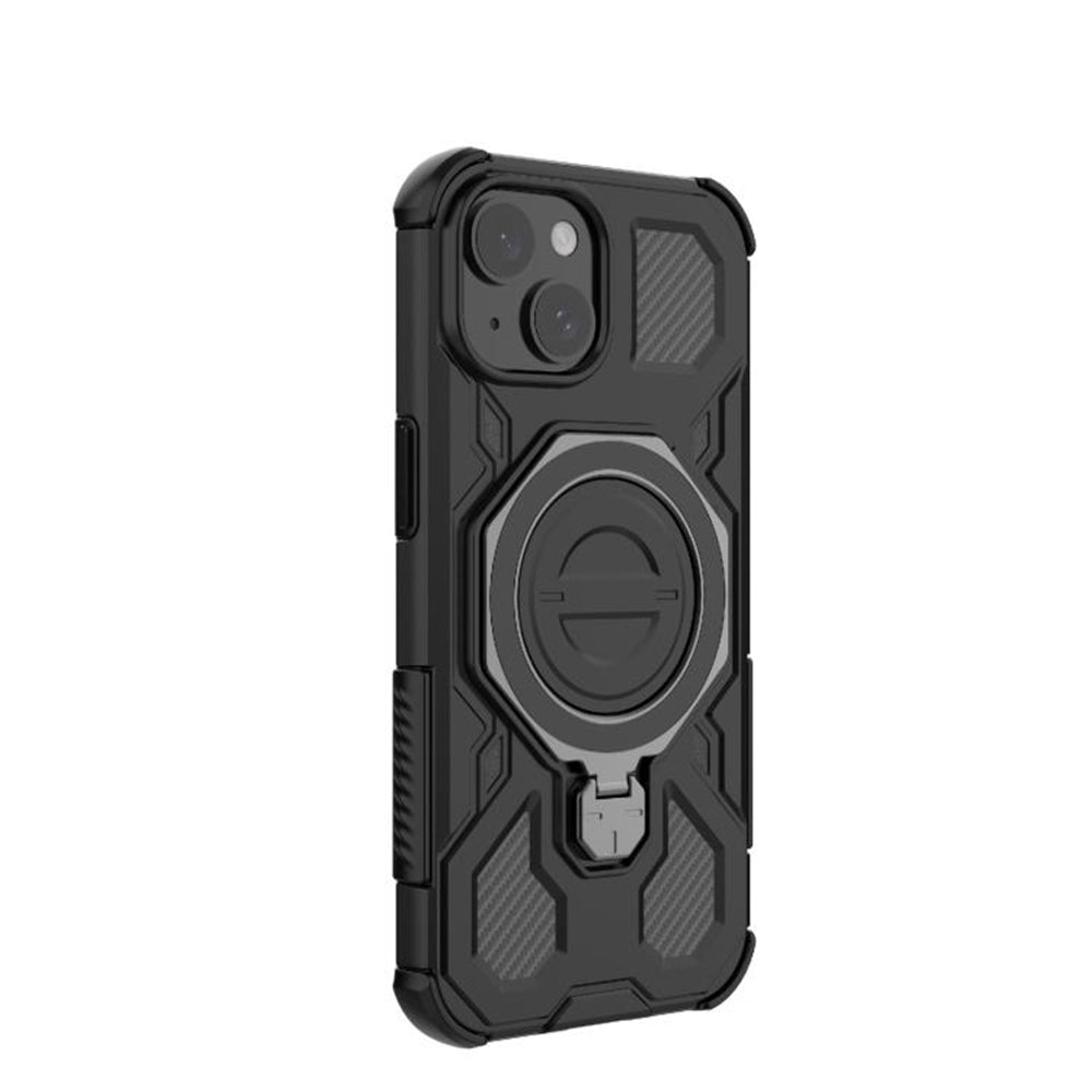 Case for Xiaomi Redmi 15 5G / 15 4G, Techsuit, Carbon Shield Pro, Smoky