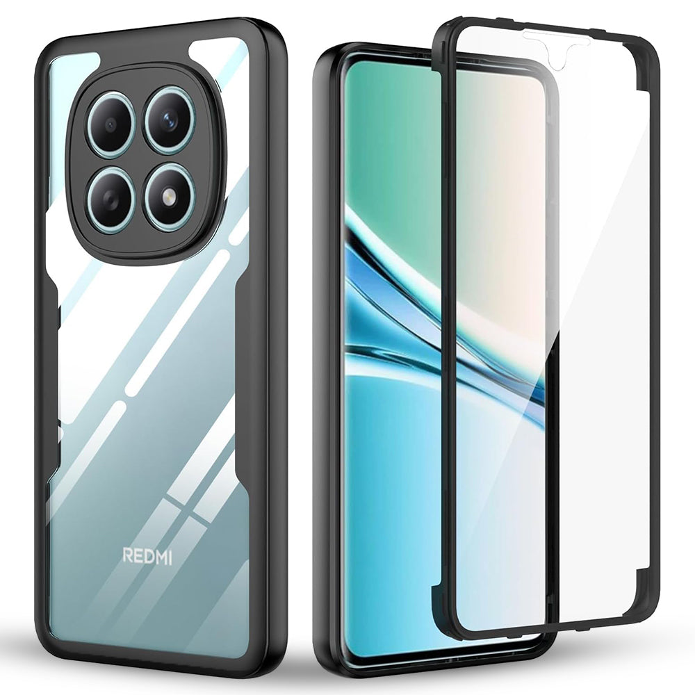 Case for Xiaomi Redmi Note 15 4G, Techsuit, ColorVerse 360, Black