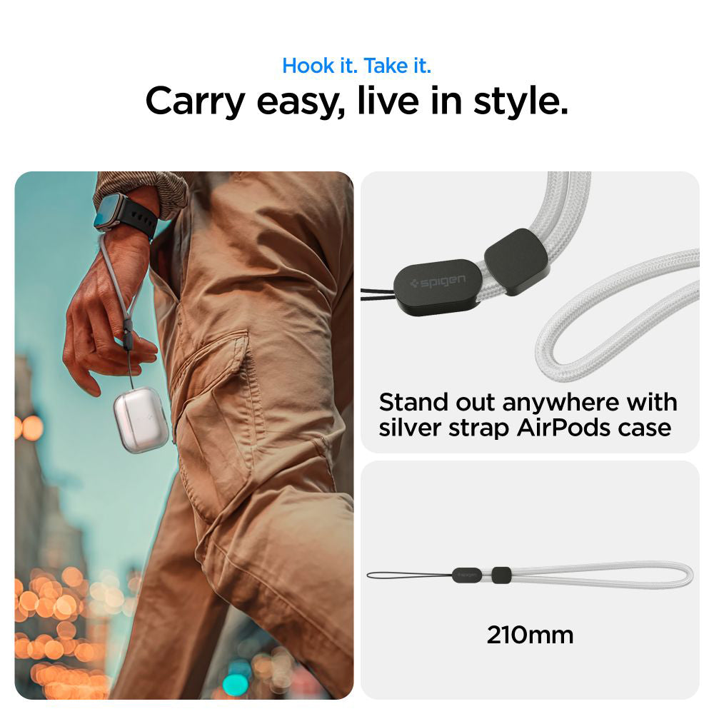 Spigen Liquid Crystal Case for Apple AirPods Pro 3, Transparent ACS10019