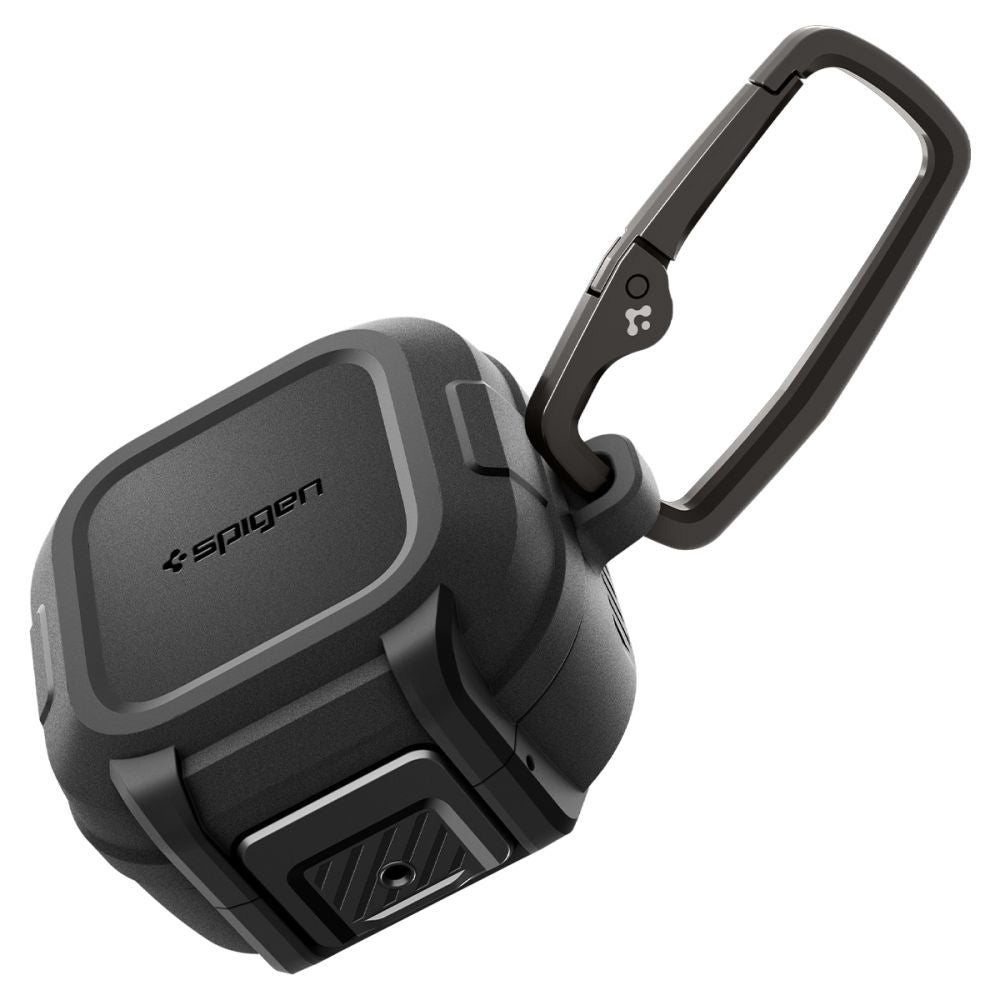 Spigen Lock Fit Case for Samsung Galaxy Buds4 / Buds4 Pro, Matte Black ACS11202