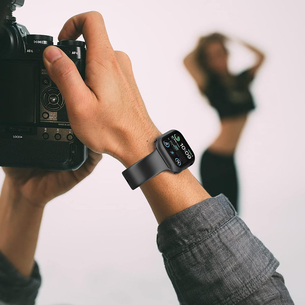 Techsuit Defense360 Pro Case for Apple Watch 40mm Series, Black