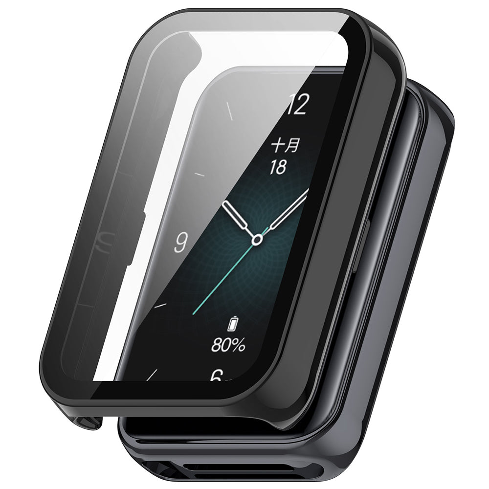 Techsuit Defense360 Pro Case for Honor Band 10 / Band 9, Black