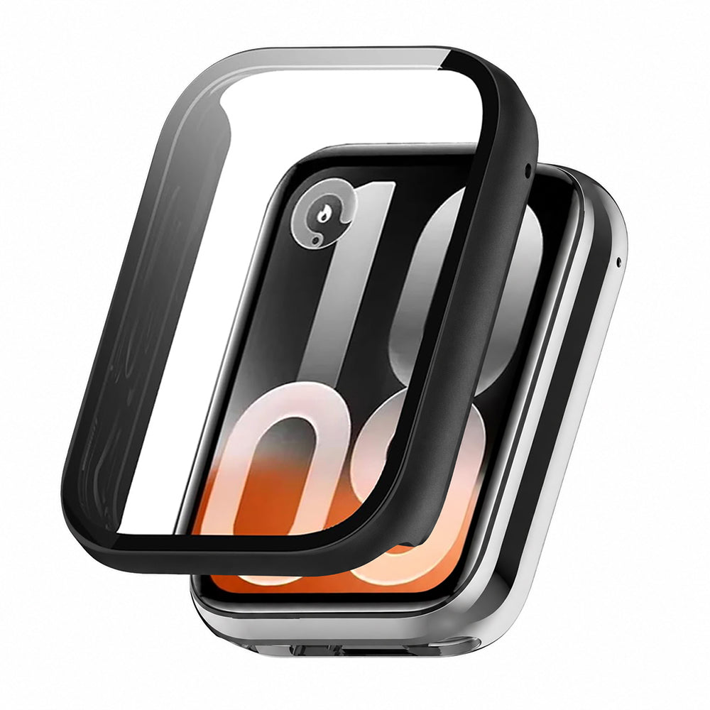 Techsuit Defense360 Pro Case for Xiaomi Smart Band 10 Pro, Matte Black