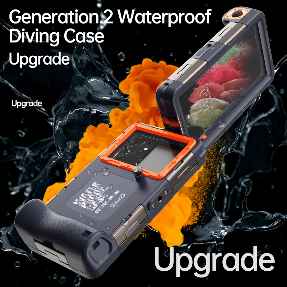 Universal Waterproof Case for Phone max. 6.8inch, ShellBox, Black