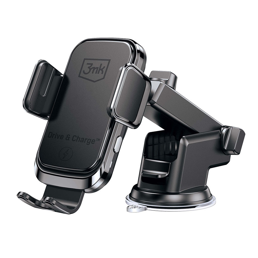 3MK Drive&Charge Wireless Car Charger, 15W, 1.67A, Black
