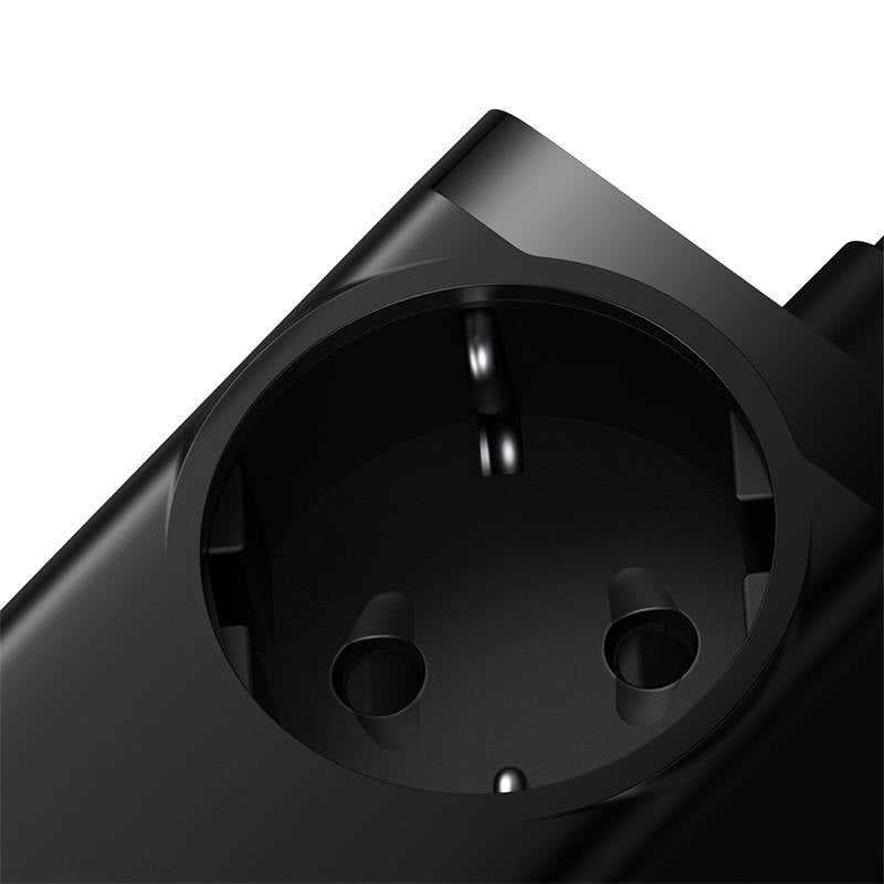 Baseus GaN3 Pro Extension, 1 x Schuko, Black PSZM000901