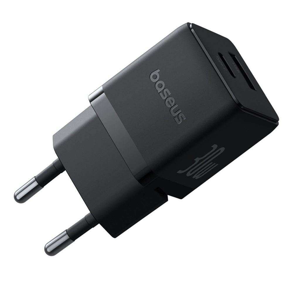 Baseus Palm USB-C Network Charger with Cable, 30W, 3A, 1 x USB-C, Black P10111605113-01