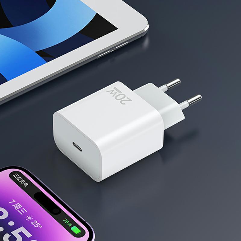 Sendem OG73 Network Charger, 20W, 3A, 1 x USB-C, White