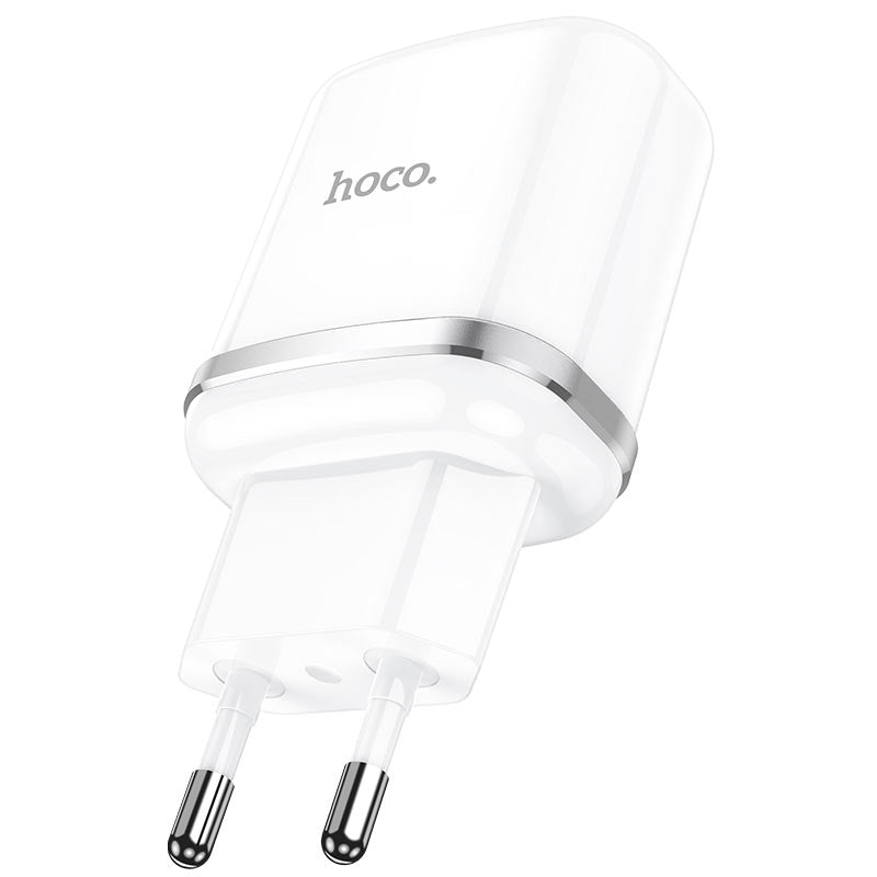 HOCO N3 Network Charger, 18W, 3A, 1 x USB-A, White