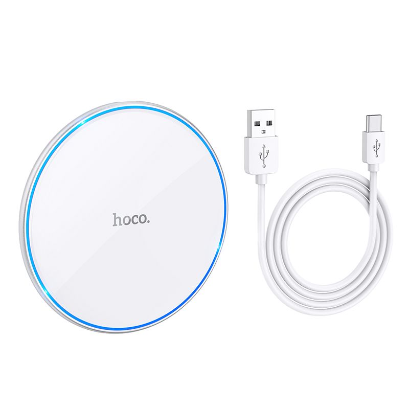 HOCO CW6 Pro Wireless Network Charger, 15W, 1.67A, White