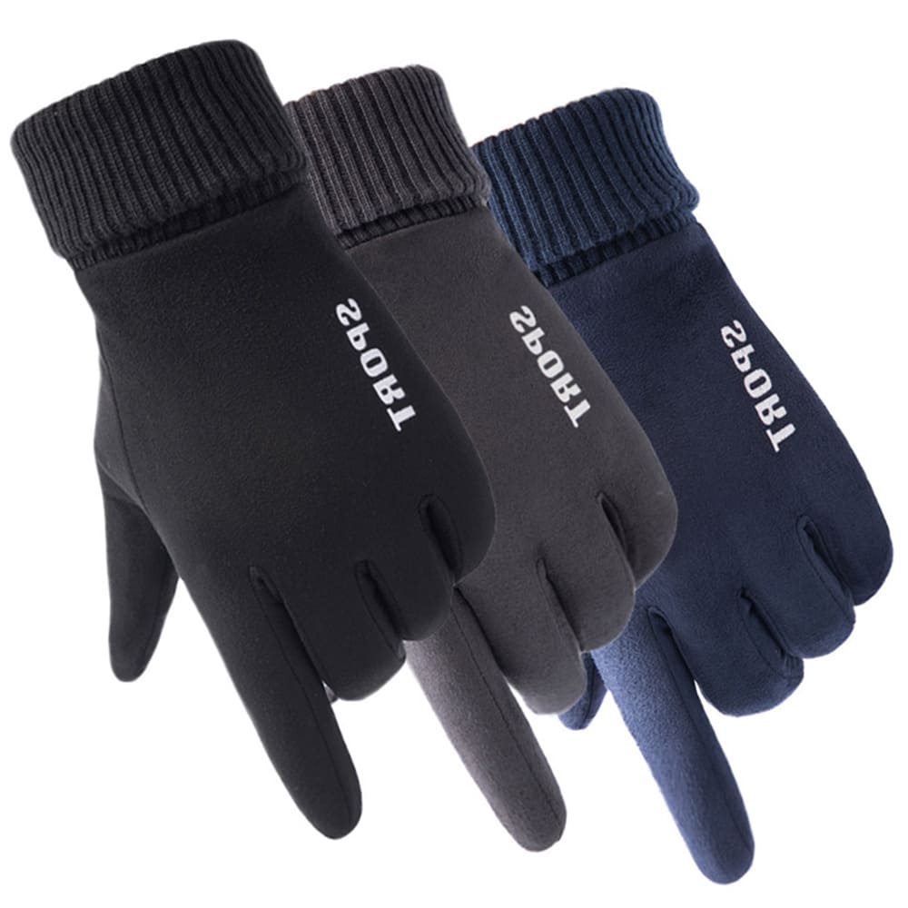 Unisex Techsuit ST0010 Touchscreen Winter Gloves, One Size, Black