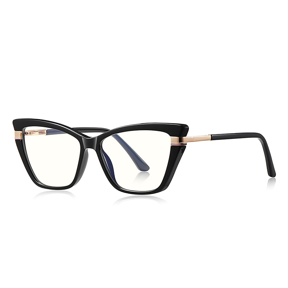Women's Computer Glasses Techsuit 2271, Anti-Blue Light, Black