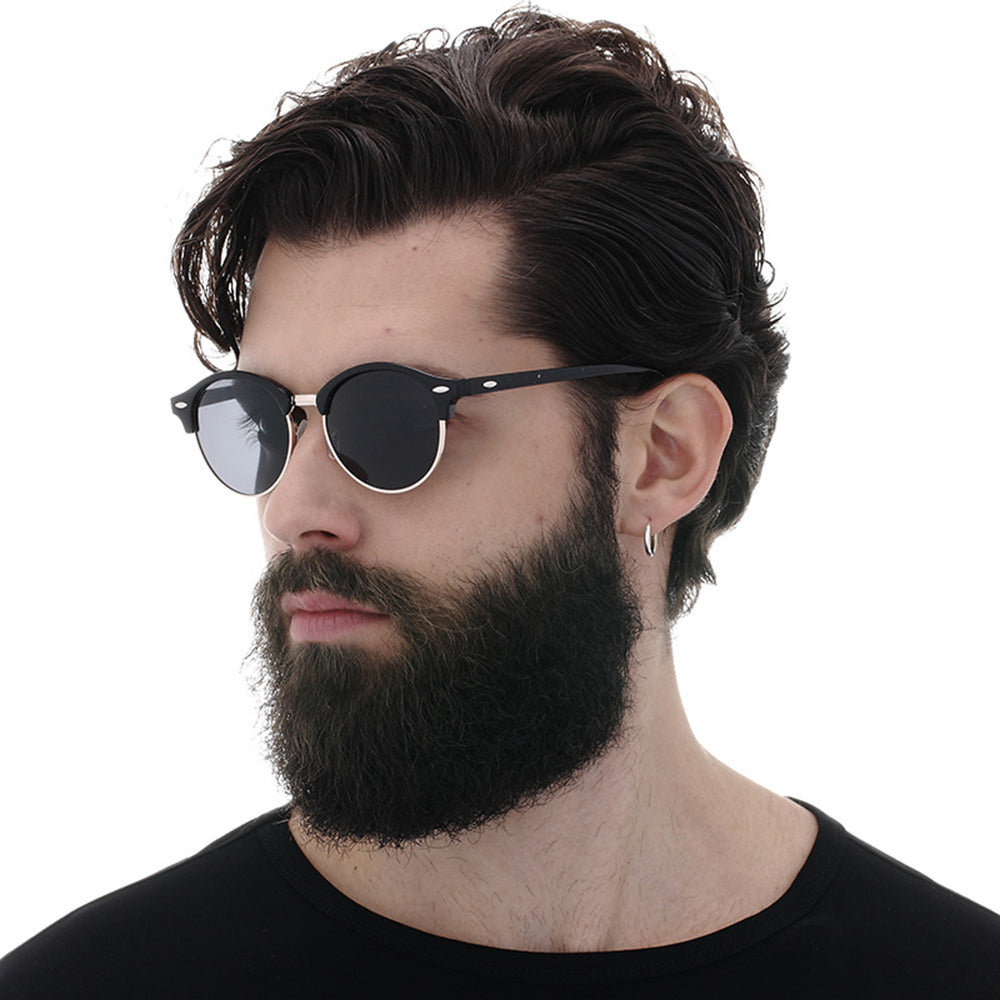 Men's Techsuit 66612 Sunglasses, Polarized, UV Protection, Silver